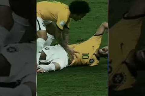 Neymar Injury at World Cup 2014