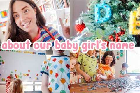 ABOUT OUR BABY GIRL'S NAME | Mum of 9 w/ Twins &amp; Triplets