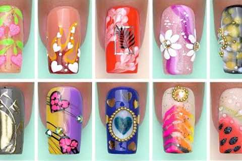 Simple Nail Art Tutorial | Awesome Nail Design &amp; Ideas | Nail Tutorial @OladBeauty