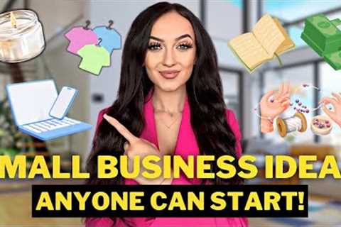 17 Small Business Ideas YOU Can Start Under $100 + Products to Start Selling Online