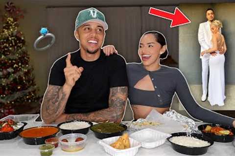 WE SECRETLY GOT MARRIED? 👀💍 *INDIAN FOOD MUKBANG*