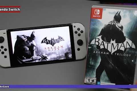Batman: Arkham City Nintendo Switch Gameplay
