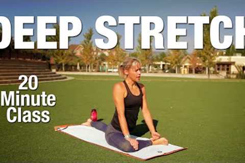 20 Minute Deep Stretch Yoga Class - Five Parks Yoga