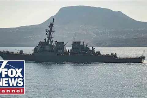 Iran-backed Houthi rebels attack US destroyer USS Carney in Red Sea