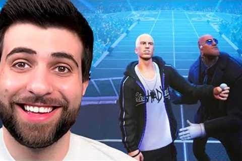 Fortnite EMINEM Concert Reaction! (Big Bang Event)
