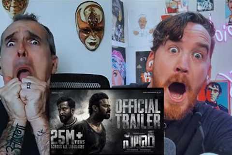 Salaar CeaseFire Telugu Trailer | Prabhas REACTION!!