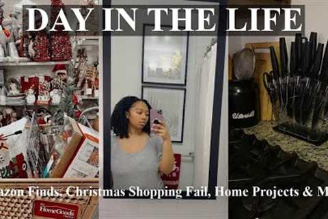 VLOG | GETTING ON MY ZOOM + AMAZON FINDS + CHRISTMAS SHOPPING FAIL + HOME PROJECTS &amp; MORE