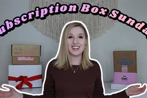 Subscription Box Sunday | Vol. 1 December 2023