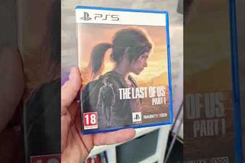 The Last Of Us PS5 unboxing + storage requirements