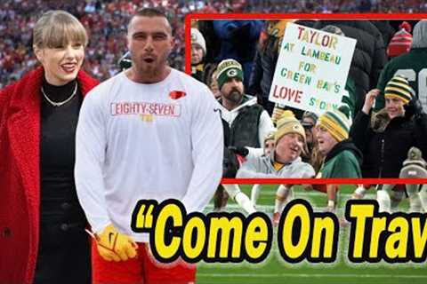 ‘Come On Trav’! Swifties Can’t Handle a Video of Taylor Swift Seemingly Yelling  to Travis Kelce