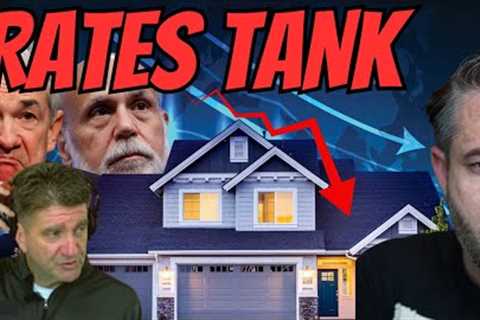 Mortgage Rates TANK | Housing Market Disaster
