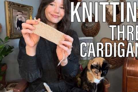 Knitting three new cardigans! 👏🏼👏🏼👏🏼