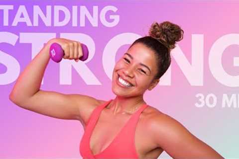 At Home Weight Loss Workout For Women [FULL BODY, ALL STANDING]