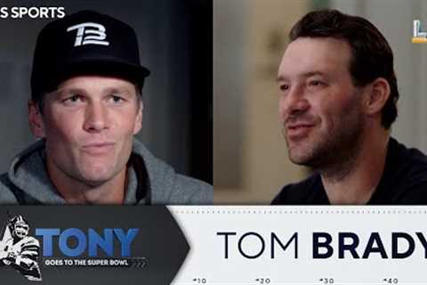 Tony Romo Interviews Tom Brady | Super Bowl LV | CBS Sports HQ
