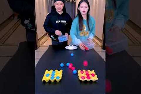 The pitching challenge is so fun for later to play funny party games and challenge the fancy #funny