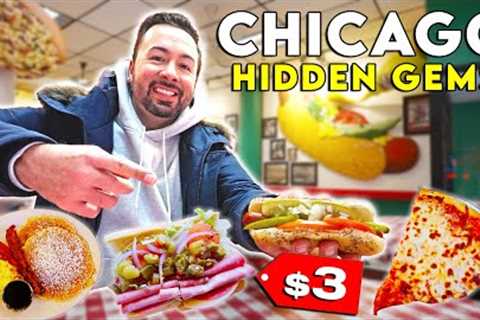 THE BEST CHEAP EAT HIDDEN GEMS in CHICAGO [4K]