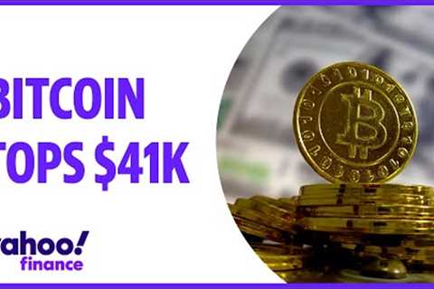 Bitcoin hits $41K amid spot ETF hopes, end of rate hikes