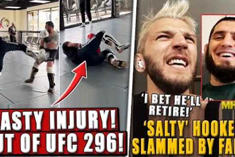 BIG Fight SCRATCHED from UFC 296! MMA Community GOES OFF on 'salty' Dan Hooker! Jones-Aspinall beef