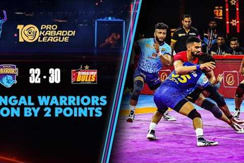 Warriors Hold Nerve To Clinch Opening Win Against Bulls | Highlights | Pro Kabaddi S10 Match #6
