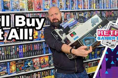 Buying Sega Mega Drive Gold at the London Gaming Market