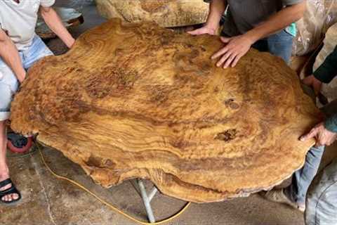 Art From A 500 Year Old Precious Wood Panel / Woodworking Projects