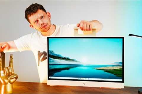 Wireless HDMI 2K Monitor With Built In PC: Game Changer!