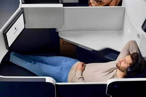 World's best Business Class seat | Air France Boeing 777 bulkhead suite | 10 hour flight trip report