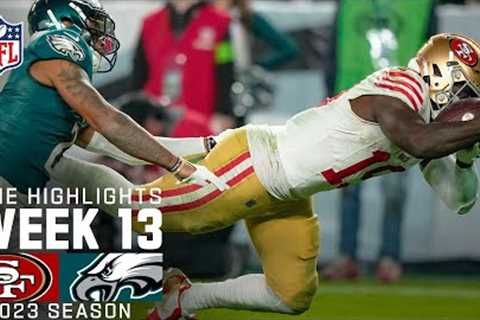 San Francisco 49ers vs. Philadelphia Eagles | 2023 Week 13 Game Highlights