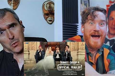 Dunki Trailer REACTION!! | Shah Rukh Khan | Rajkumar Hirani | Dunki drop 4