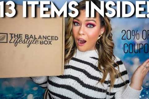 The Balanced Lifestyle Box Winter 2023 Unboxing + Coupon Code | SHIPS TO CANADA!