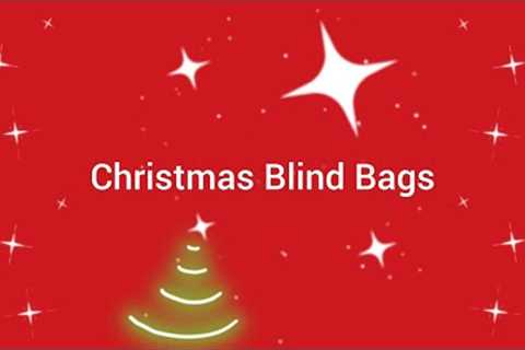 Unboxing Christmas Blind Bags