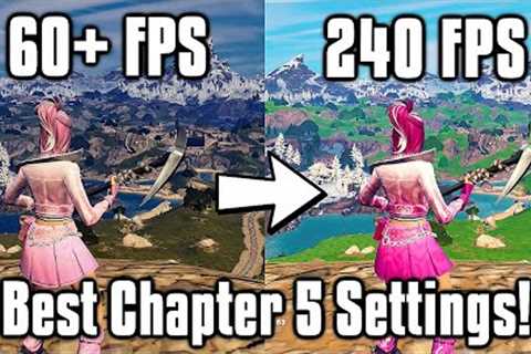 Fortnite Chapter 5 Settings Guide! - FPS Boost, Colorblind Modes, &amp; More!
