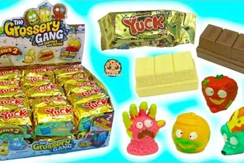 Full Box 30 Series 2 Yuck Candy Bar  Grossery Gang