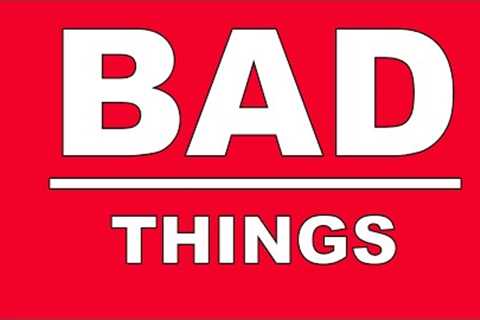 Bad Things are Coming to America!