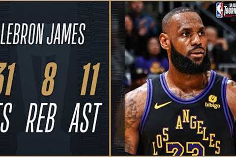 LeBron James DOMINATES In NBA In-Season Quarterfinals Win! 🏆 | December 5, 2023