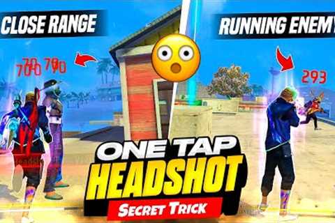 New Secret ONE TAP Headshot Trick🔥in Free Fire || Total Explain || FireEyes Gaming