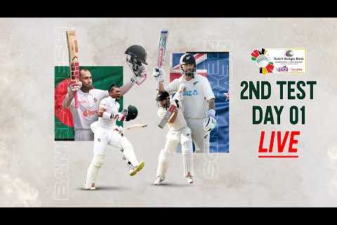 Bangladesh vs New zealand | 2nd Test | Day 1 | LIVE