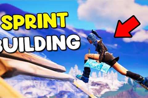 How to SPRINT Build in Fortnite