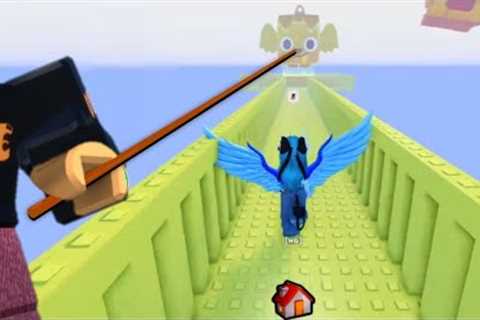 SOLVED! How to get to TOP of Stairway To Heaven &amp; get HUGE ANGEL DOG in Pet Sim 99