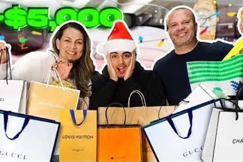 TAKING MY PARENTS ON A CHRISTMAS SHOPPING SPREE (i’m broke again…)