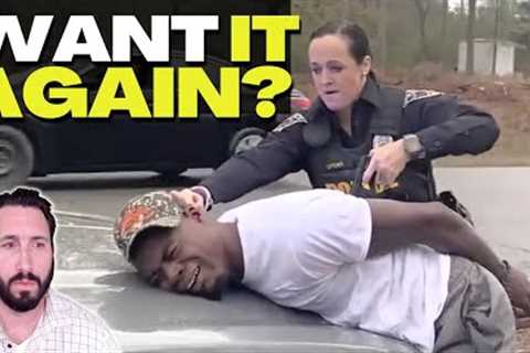 Cop Uses Taser to Torture Handcuffed Man | Do You Want it Again?