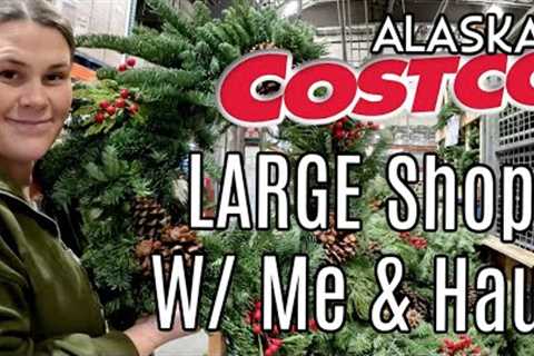 LARGE Costco Family Grocery Shop W/ Me &amp; Haul | Alaska Prices $$$