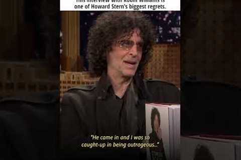This Interview With Robin Williams Is One of Howard Stern's Biggest Regrets