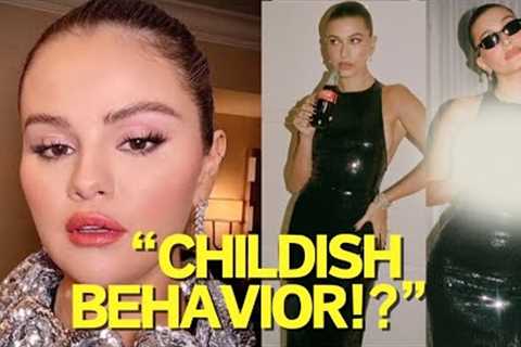 Hailey Bieber CHILDISH SHADE on Selena Gomez AFTER Academy Museum Awards
