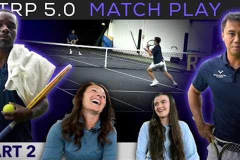 @TotalTennisDomination vs @MarkSansait - NTRP 5.0 Match Play (Part 2)