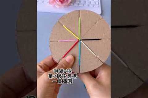 Homemade fun rope knitting machine, simple and fun, try it with your children this Dragon Boat Fest