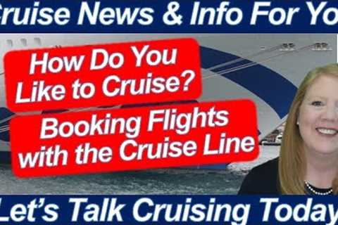 CRUISE NEWS! MSC WORLD CRUISE | ICON OF THE SEAS FUN FACT | BOOKING FLIGHTS WITH THE CRUISE LINE