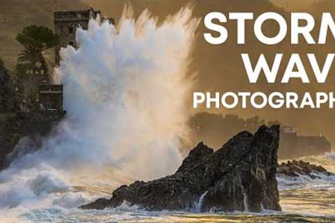Incredible STORM WAVES Cinque Terre Italy
