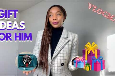 Gift Ideas For Him | Gifts For Men | Vlogmas