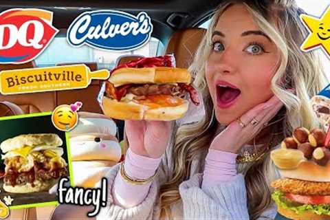 Eating only GOURMET FAST FOOD ITEMS for 24 HOURS!